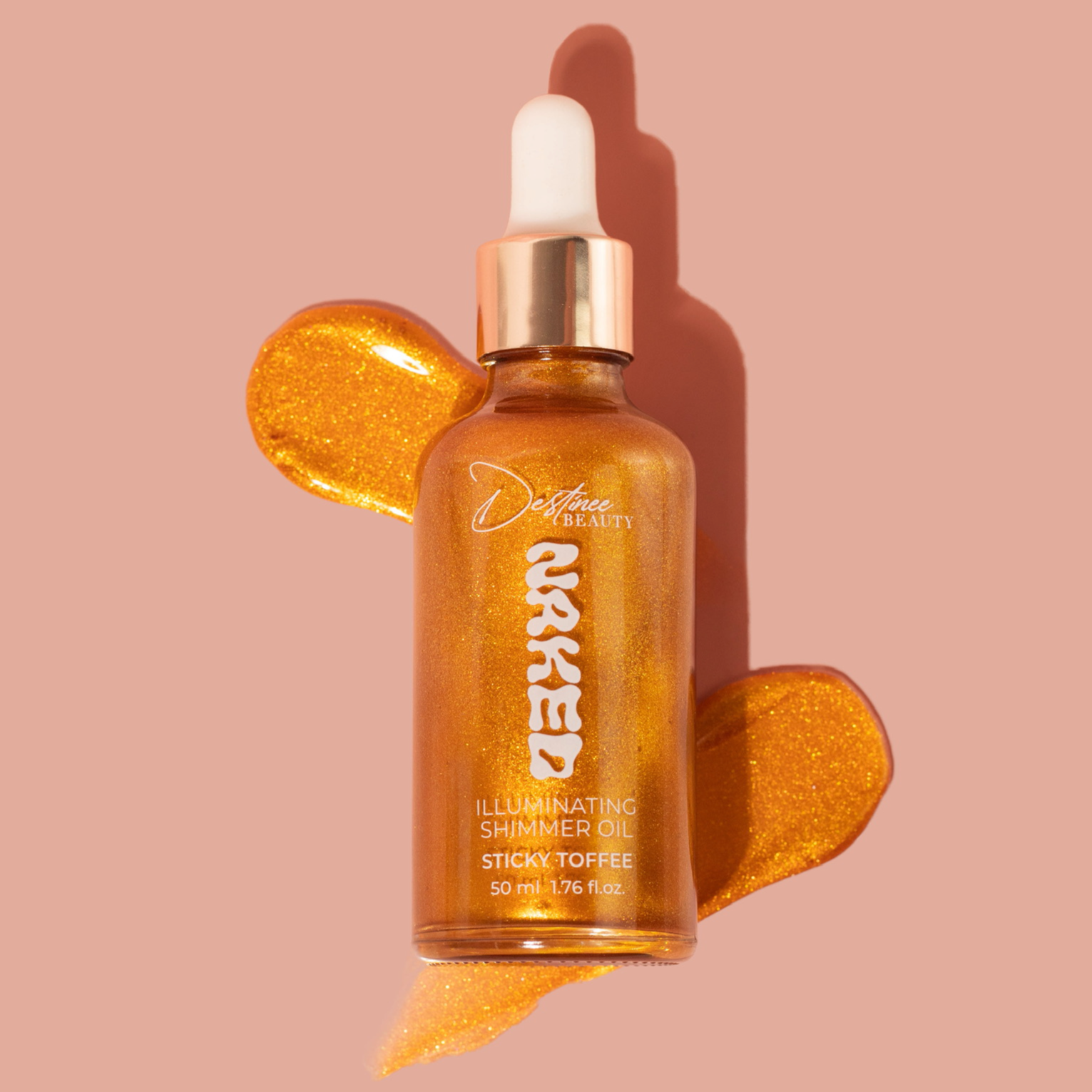 Naked Illuminating Shimmer Oil - Sticky Toffee