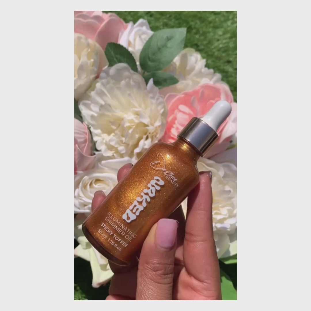 Naked Illuminating Shimmer Oil - Sticky Toffee