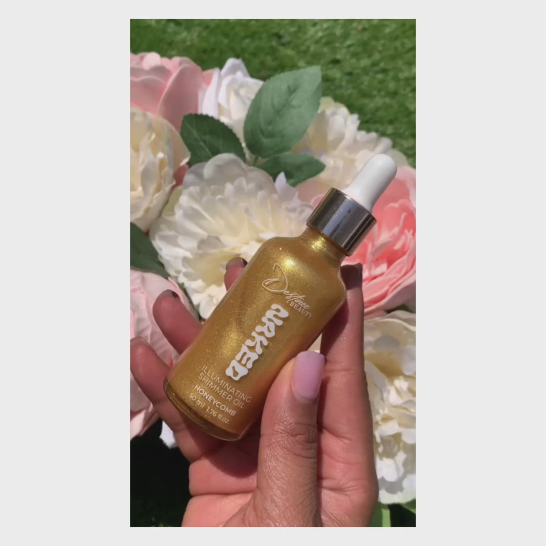 Naked Illuminating Shimmer Oil - Honeycomb