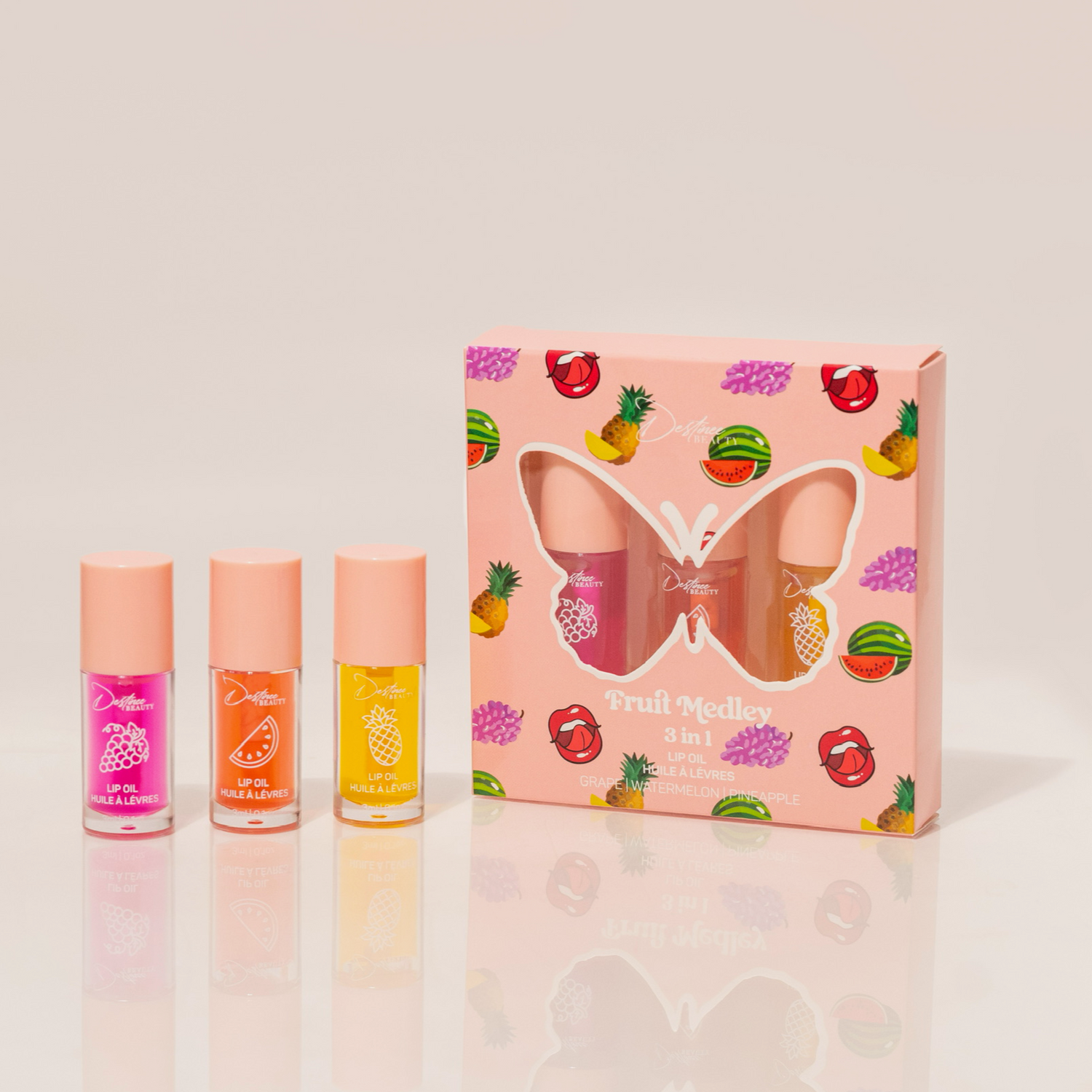 FRUIT MEDLEY LIP OILS (3 in 1)
