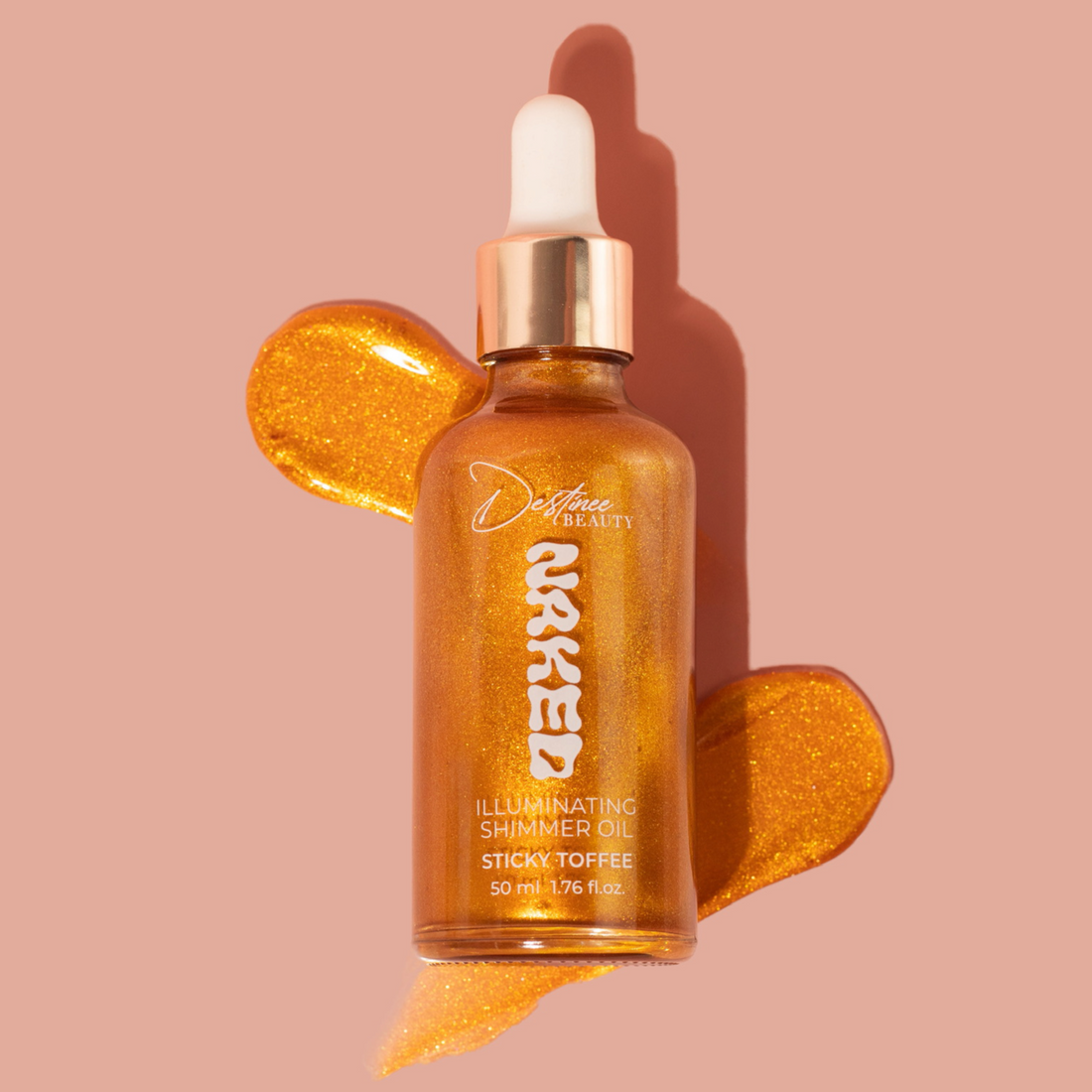 Naked Illuminating Shimmer Oil - Sticky Toffee